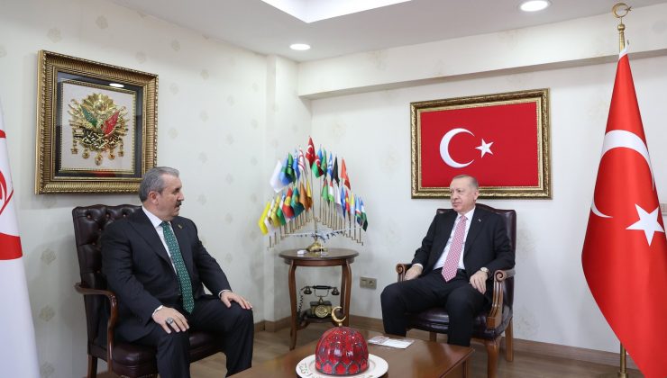 Erdoğan’dan BBP’ye ziyaret