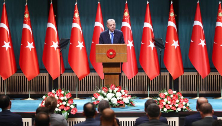 Cumhurbaşkanı Erdoğan, kabine toplantısından sonra konuştu