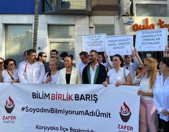 Zafer Partisi iktidarında şiddetin her türlüsü ile mücadele edeceğiz. 
