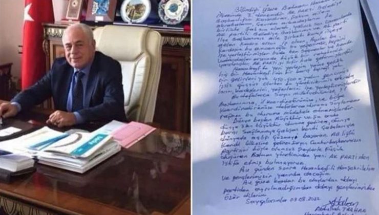 Hasankeyf Belediyesi Başkanvekili Abdullah Tarhan ‘AK Parti’yi sıfırladılar’ diyerek istifa etti￼