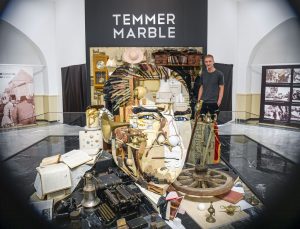 Atatürk Anamorfozu İzmir’de ziyaretçilerle buluştu