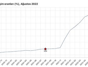 Ağustos’ta enflasyon yüzde 80