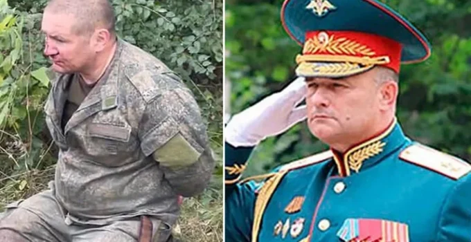 2. Dünya Savaşı’ndan bu yana bir ilk! Ukrayna, Rus korgenerali ele geçirdi