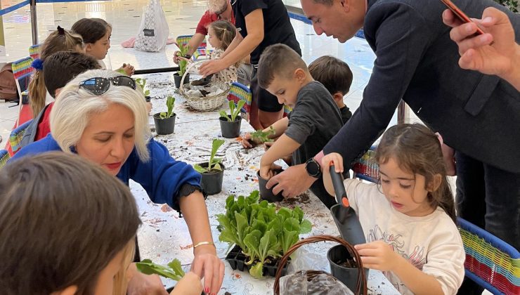 Çocuklar Kış Sebzeleri Yetiştiriciliğini Çok Sevdi