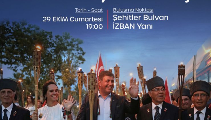 Karşıyaka Belediyesi tarafından, 29 Ekim Kortej Yürüyüşüne davet var.