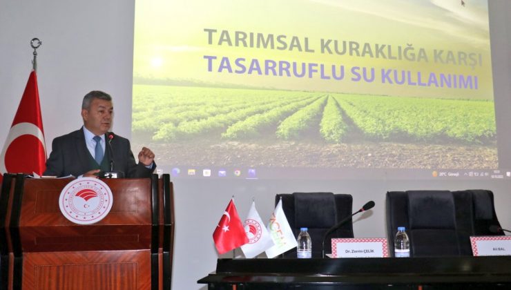 TARIM İL MÜDÜRÜ ÖZEN “TOPRAK VE SU OLMAZSA HİÇBİR ŞEY ÜRETİLEMEYİZ”