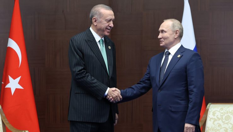 Cumhurbaşkanı Recep Tayip Erdoğan-Putin görüşmesi