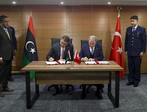 Libya-Türkiye arasında askeri işbirliği anlaşması
