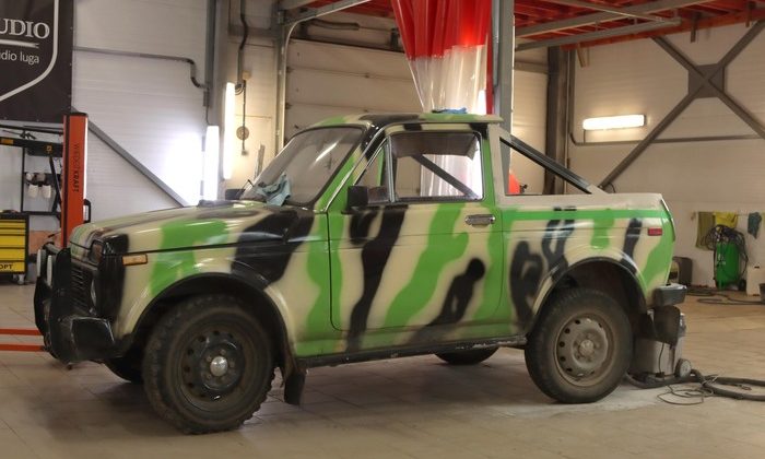 İkinci el Lada Nivalar, cepheye gönderiliyor