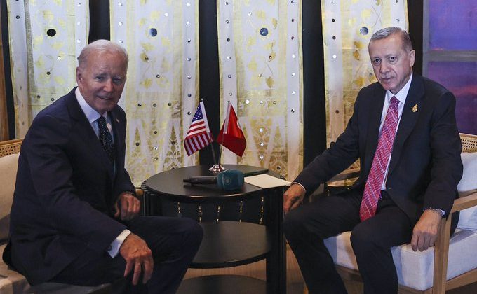 Cumhurbaşkanı Recep Tayip Erdoğan-ABD Başkanı joe Biden Bir araya geldi