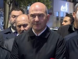 Soylu: “(İstiklal Caddesi’ne) bombayı bırakan kişi gözaltına alındı”