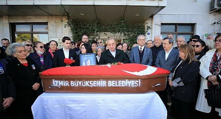 Nurten Serhadbeyi’ne  Konak Belediyesi’nde son veda