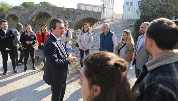 Bergama alanında uzman misafirleri ağırladı