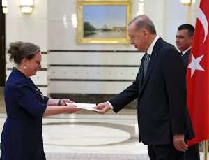 İsrail Büyükelçisi, Cumhurbaşkanı Erdoğan’a güven mektubunu sundu