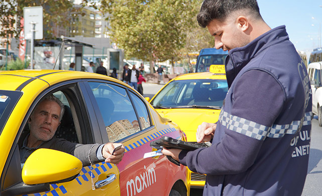 İstanbul’da taksilere sıkı denetim