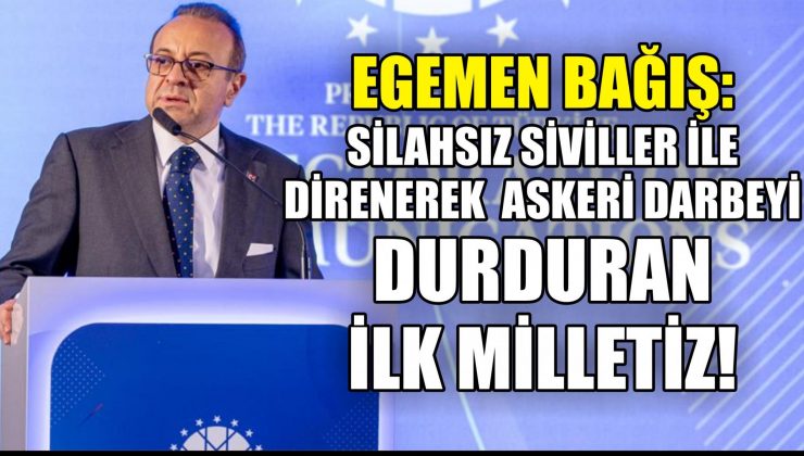 Egemen Bağış,” Dünya’da Seçim Süreçlerinde Enformasyon Güvenliği, ” panelini değerlendirdi