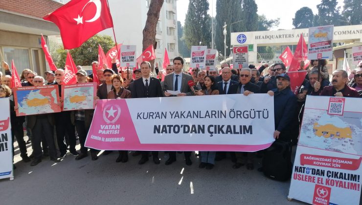<strong>Vatan Partisi İzmir İl Başkanlığı:“NATO’dan çıkalım bağımsız olalım”</strong>
