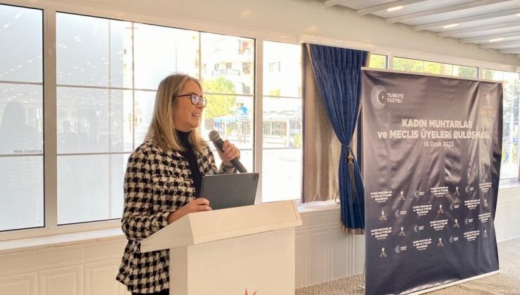 BÖLÜNMEZ ÇANKIRI, KADIN MUHTARLAR VE MECLİS ÜYELERİYLE BİR ARAYA GELDİ