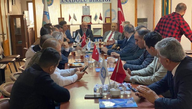 Güldoğan’dan Anadolu Birliği’ne Deprem Ziyareti