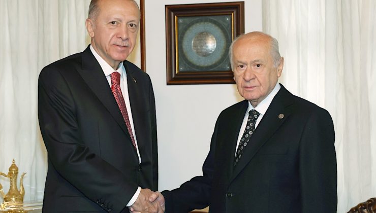 Cumhurbaşkanı;Recep Tayip Erdoğan, Bahçeli’yi ziyaret etti