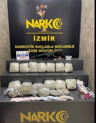 İzmir Emniyet Müdürlüğünce uyuşturucu ile mücadele kapsamında,Operasyon