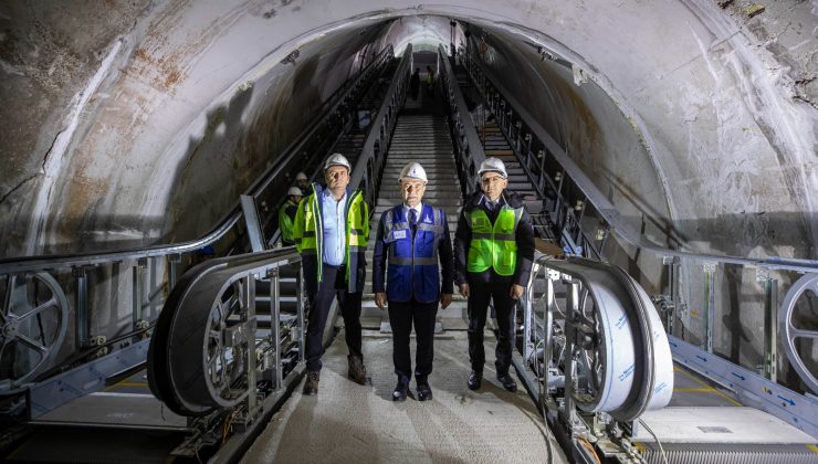 Başkan Soyer Narlıdere Metrosu için müjdeyi verdi. İlk deneme seferi Nisan’da yapılacak