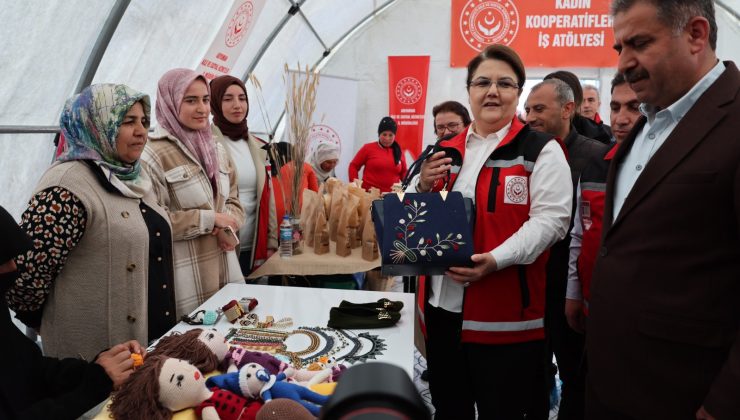 Bakanlık, depremzede kadınlar için iş atölyeleri kuruyor