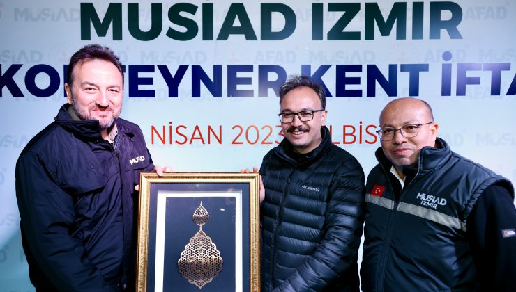 MÜSİAD İzmir, Elbistan’da Gönül Sofraları Kurdu