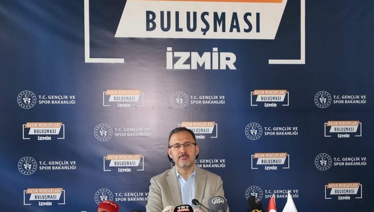 Gençlik ve Spor Bakanı ve AK Parti İzmir Milletvekili Adayı Mehmet Kasapoğlun’dan İzmir’de spor’la ilgili müjde’lerimiz olucak