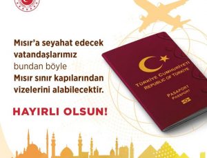 Mısır’a Seyahatlerde ‘Kapıda Vize’ dönemi başladı