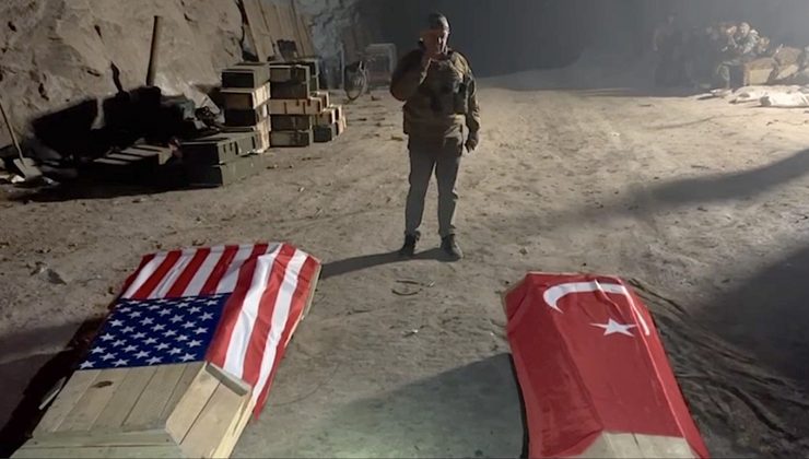 Wagner’in patronundan Türk bayraklı tabut paylaşımı