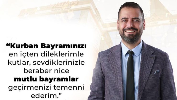 Vatan Dental Center Yönetim Kurulu Başkanı Murat Pervane, Vatandaşların Kurban Bayramı’nı kutladı.