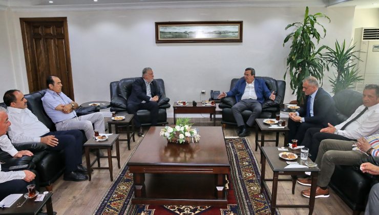  Batur’dan Yalçın Ata’ya hayırlı olsun ziyareti
