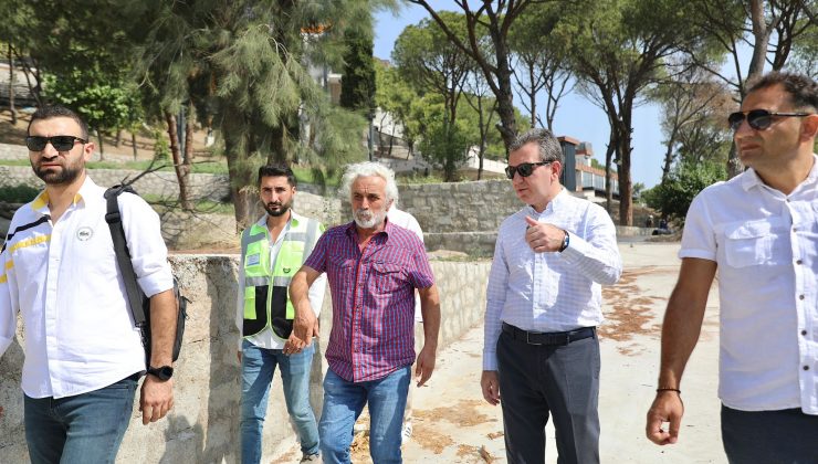 İzmir’in ilk Millet Bahçesi tamamlanıyor