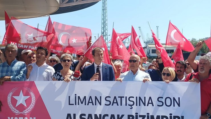 Alsancak Limanı’nın özelleştirilmesine Vatan Partisi’nden tepki: