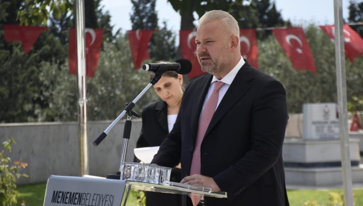 15 TEMMUZ ŞEHİTLERİ MENEMEN’DE DUALARLA ANILDI