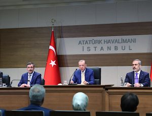 Cumhurbaşkanı,Erdoğan: ‘Önce gelin Türkiye’nin AB’de önünü açın, biz de İsveç’in de önünü açalım’