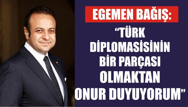 Egemen Bağış, Türk diplomasisinin dünya barışının sağlanmasındaki rolünü anlattı