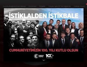 100. Yıl’a özel internet sitesi