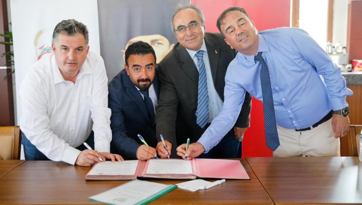Türkiye’de Tek Dünya’da İlk olan Kınık TDİOSB’nin ilk adımı atıldı
