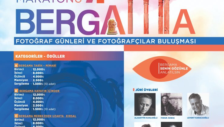 7. Uluslararası Bergama Fotoğraf Günleri ve Fotoğrafçılar Maratonu