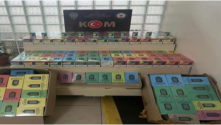 İZMİR EMNİYET MÜDÜRLÜĞÜ KAÇAKÇILARA GEÇİT VERMİYOR