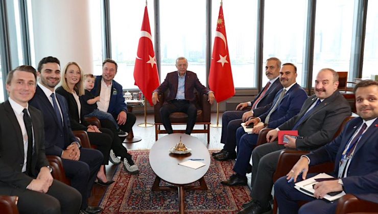 Elon Musk, Cumhurbaşkanı Erdoğan’ı ziyaret etti