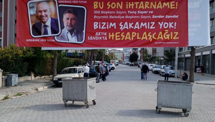 Adalet Mahallesi sakinlerinden Büyükşehir ve Bayraklı Belediyelerine trafo tepkisi‘Trafo alanı değil yeşil alan istiyoruz’