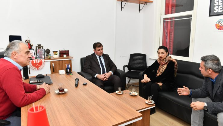 Bakan Tugay, TİP İzmir İl Örgütünü ziyaret etti