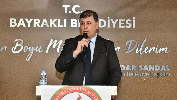 Başkan Tugay: Burada bir dakika yanımda durmayan bir belediye başkanımız başka şehirde başkaları için çalışıyor