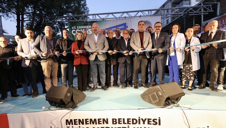 MENEMEN BELEDİYESİ’NDEN ÜCRETSİZ BİR EĞİTİM YUVASI DAHA