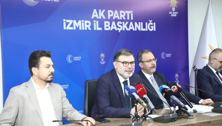 AK Parti İzmir İl Başkanlığı’nda Basın Mensuplarıyla Buluştu