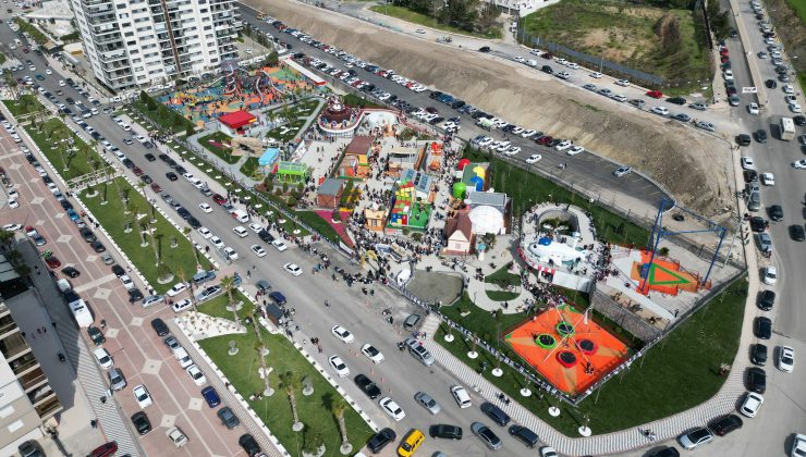 MENEMEN BELEDİYESİ ÇOCUK OYUN KÖYÜ’NDEN SÜRPRİZ UYGULAMA