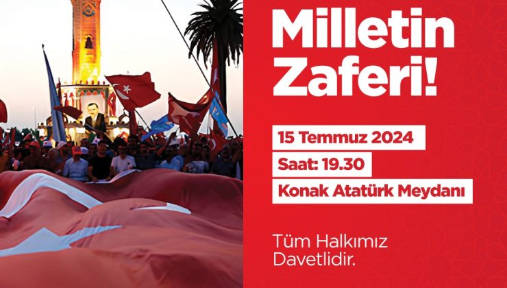 “Demokrasi Mücadelesinde Milletin Büyük Başarısı!”